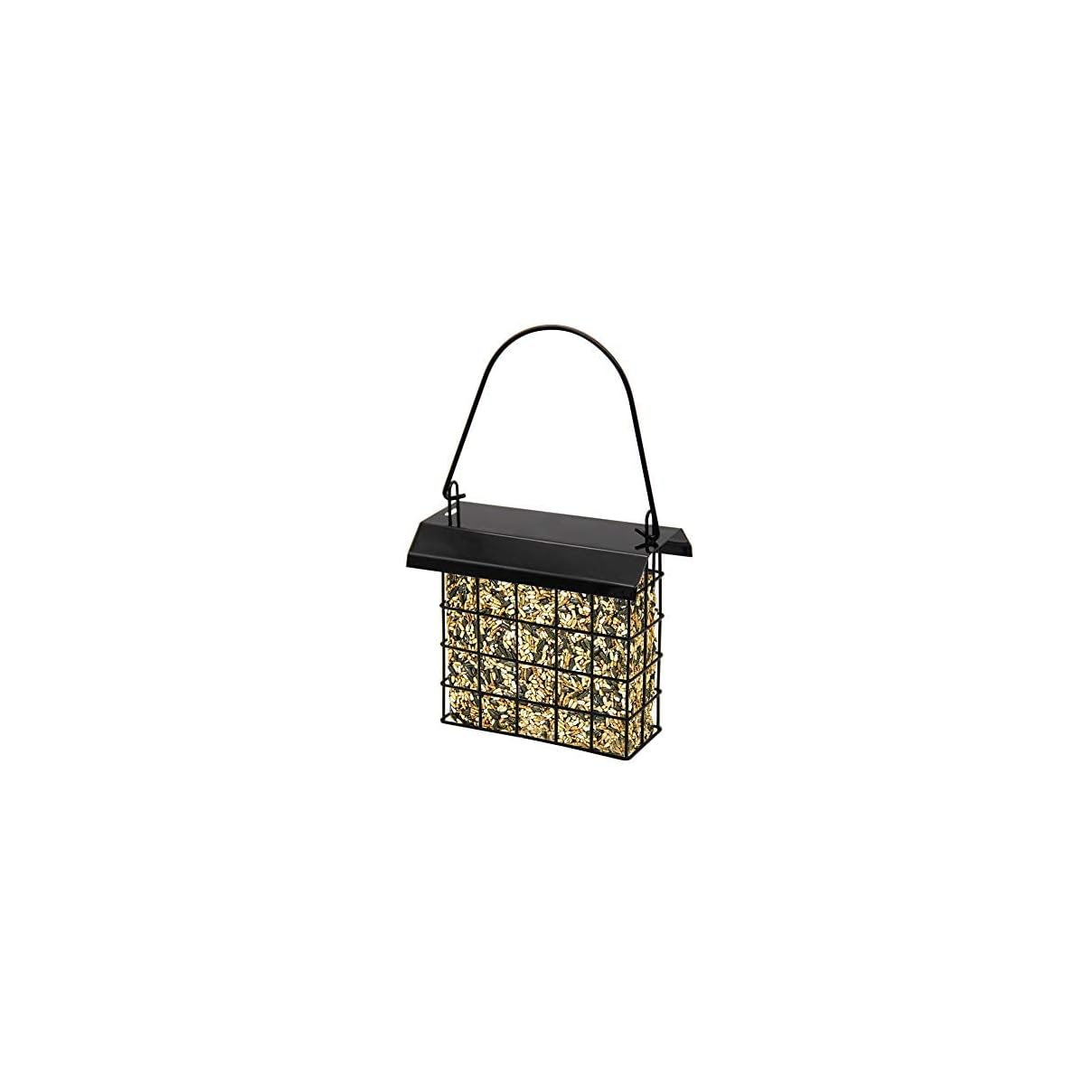 FORUP Suet Bird Feeder, Hanging Suet Feeder, Single Suet Cake Bird Feeder, One Suet Capacity - imagen de detalle 4