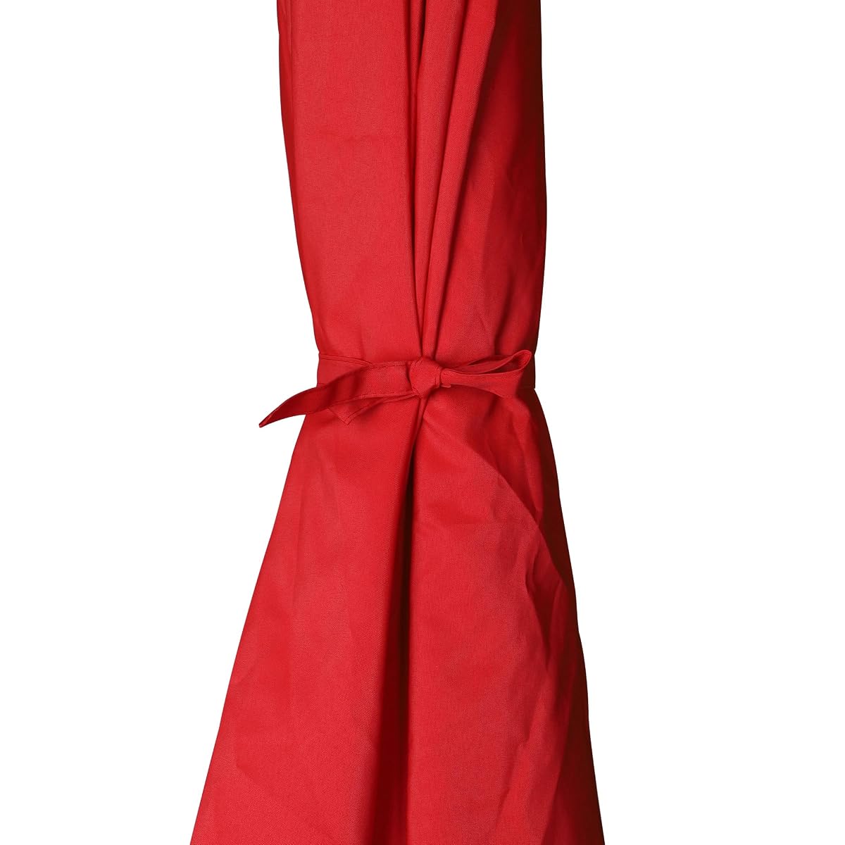 Blissun 9FT Patio Umbrella, Outdoor Table Umbrella, Yard Umbrella, Market Umbrella with 8 Sturdy Ribs, Push Button Tilt and Crank, Bright Red - detail image 4