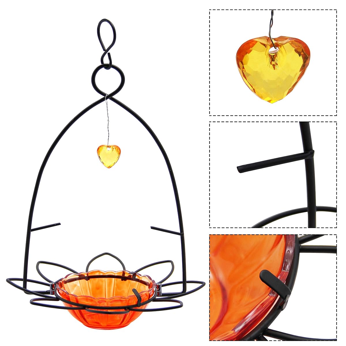FORUP Oriole Bird Feeder, Orange Fruit Oriole Feeder - 细节图 1