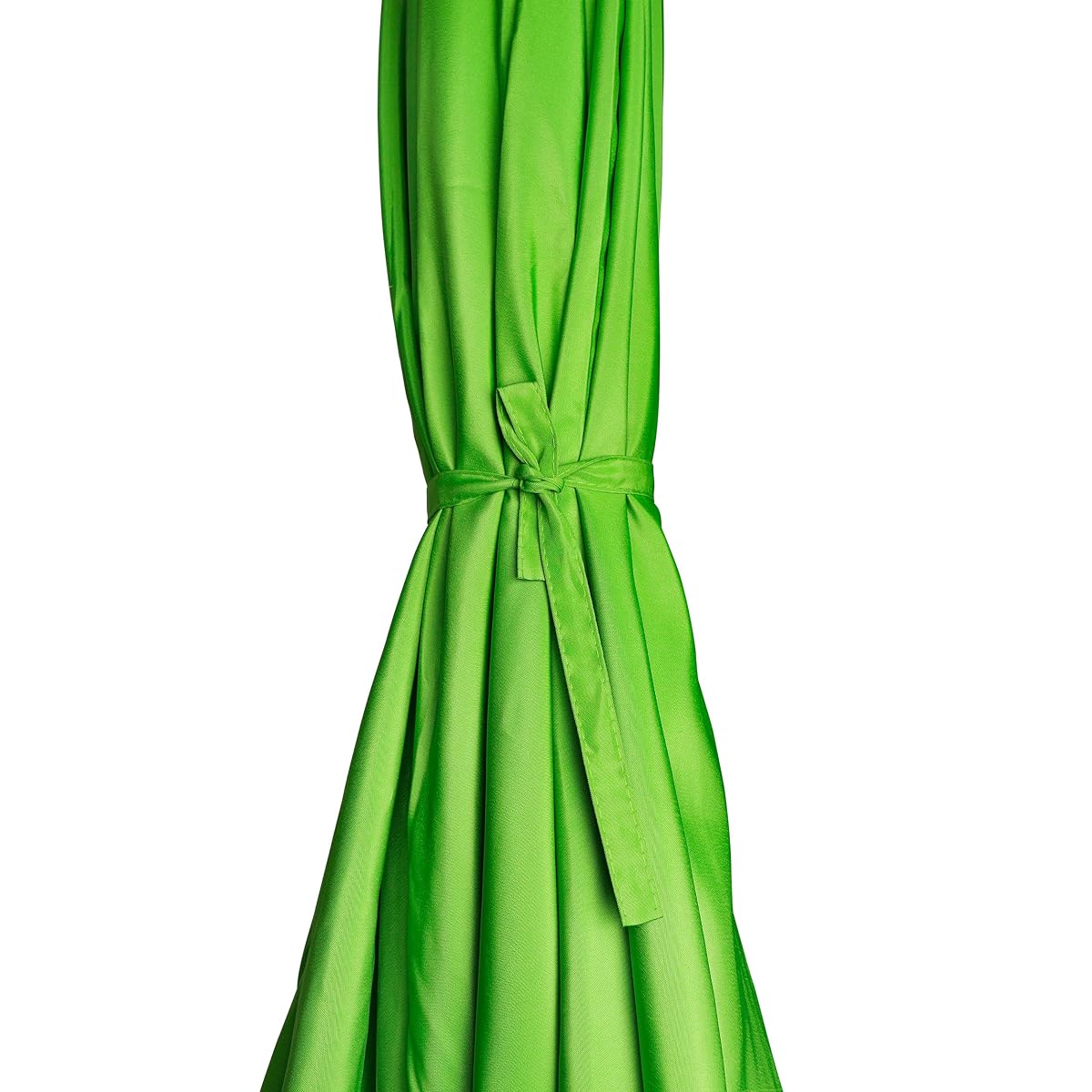 Blissun 9' Outdoor Patio Umbrella, Outdoor Table Umbrella, Yard Umbrella, Market Umbrella with 8 Sturdy Ribs, Push Button Tilt and Crank (Lime) - detail image 4