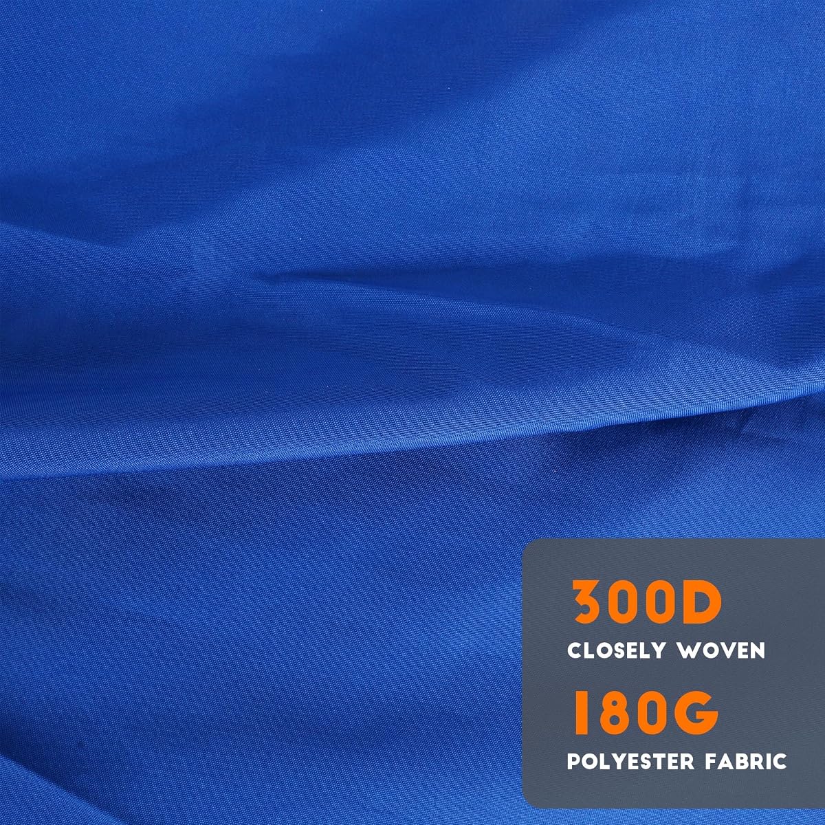 Blissun 9ft Patio Umbrella Replacement Canopy, Market Outdoor Table Umbrella Top for 8 Ribs (Royal Blue) - detail image 4