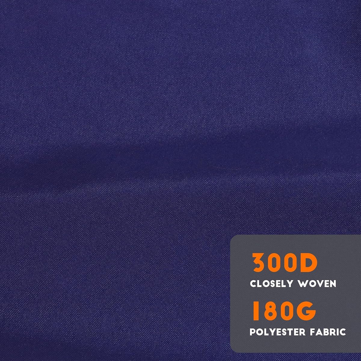 Blissun 9ft Patio Umbrella Replacement Canopy, Market Umbrella Top, Outdoor Table Umbrella Canopy for 8 Ribs, Canopy Only (Navy Blue) - detail image 4